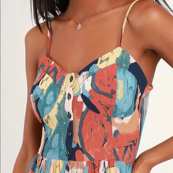 Rolla’s Eve Painted Tulip Dress - Picture 4 of 5